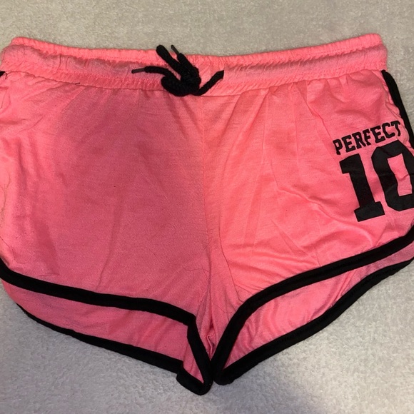 PERFECT 10 PINK PJ SHORTS - Picture 1 of 2